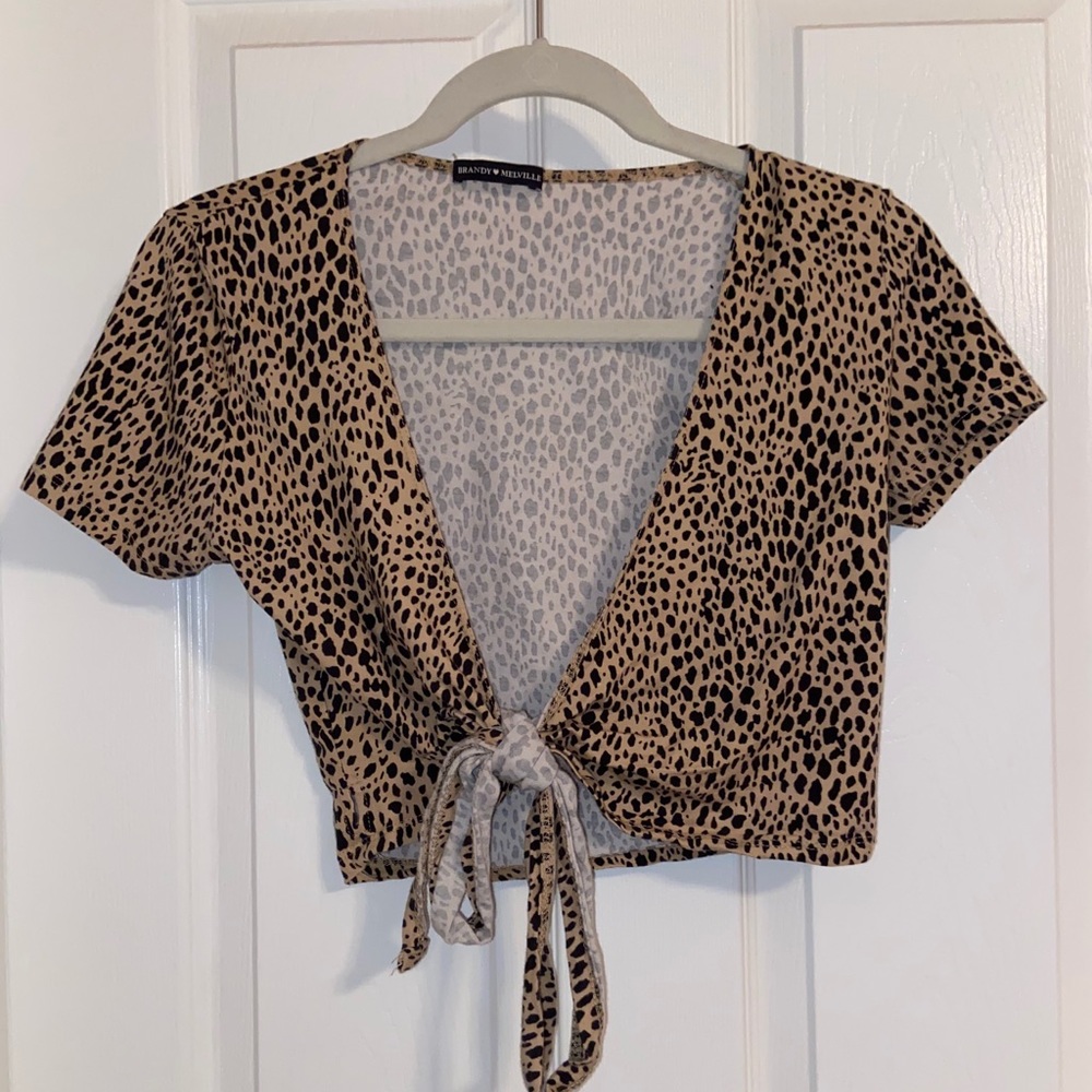 Brandy Melville Wrap Top